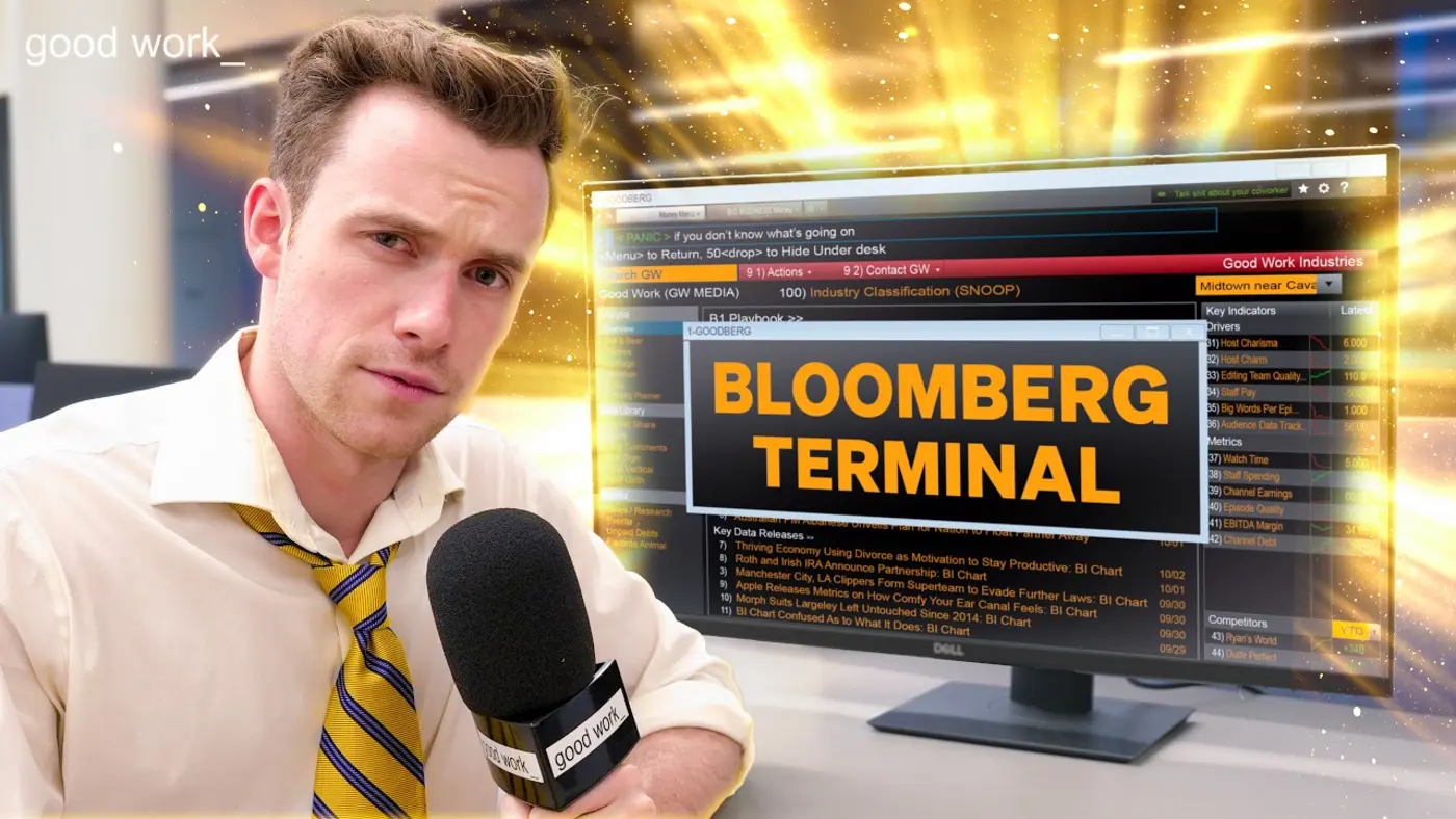 this fancy computer runs wall street video