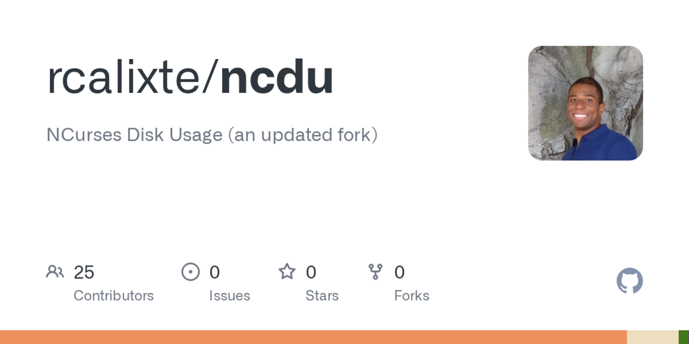 ncdu an updated fork