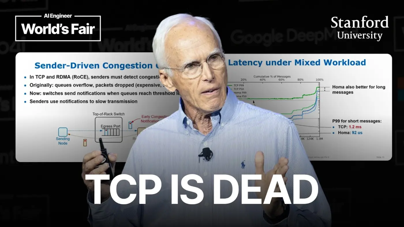 homa the end of tcp for ai clusters video