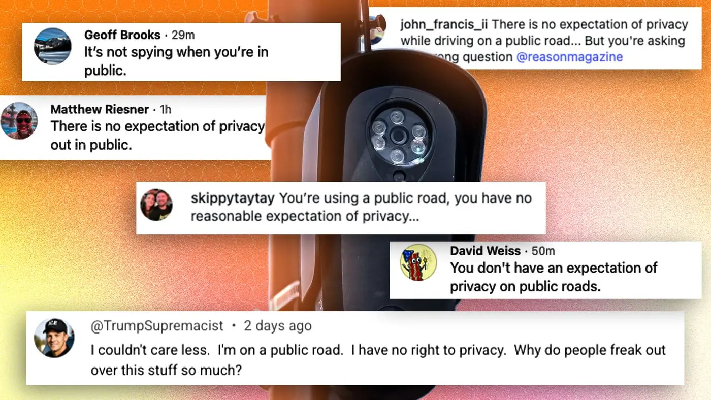your right to privacy doesnx27t disappear when youx27re in public