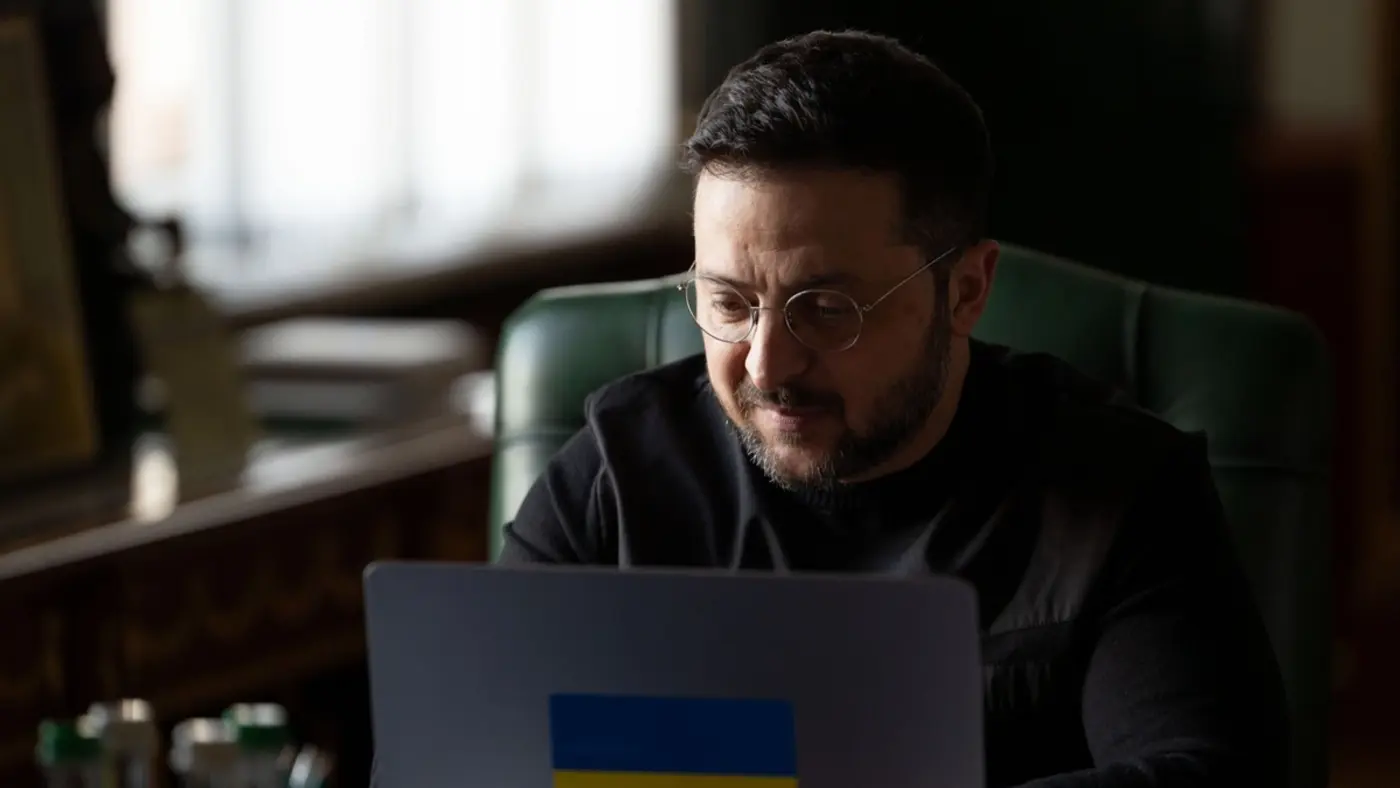 zelenskyy says ukraine is developing satellite system similar to starlink