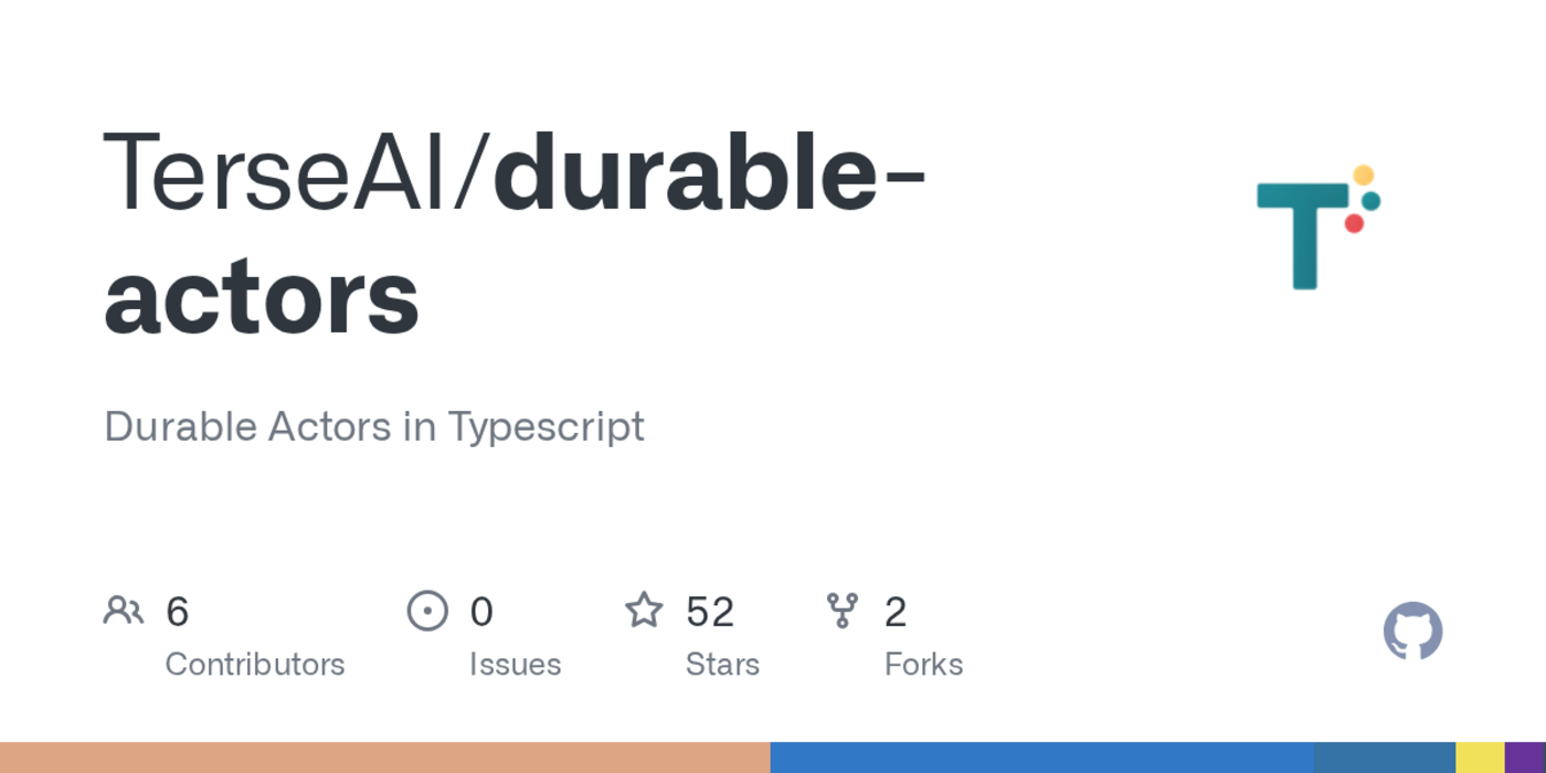 show hn durable actors oss durable objects with configurable compute