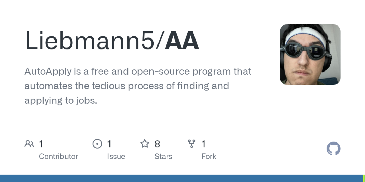 show hn aa aka autoapply opensource jobhunt tool and research project
