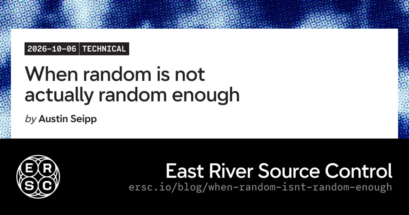 when random is not actually random enough