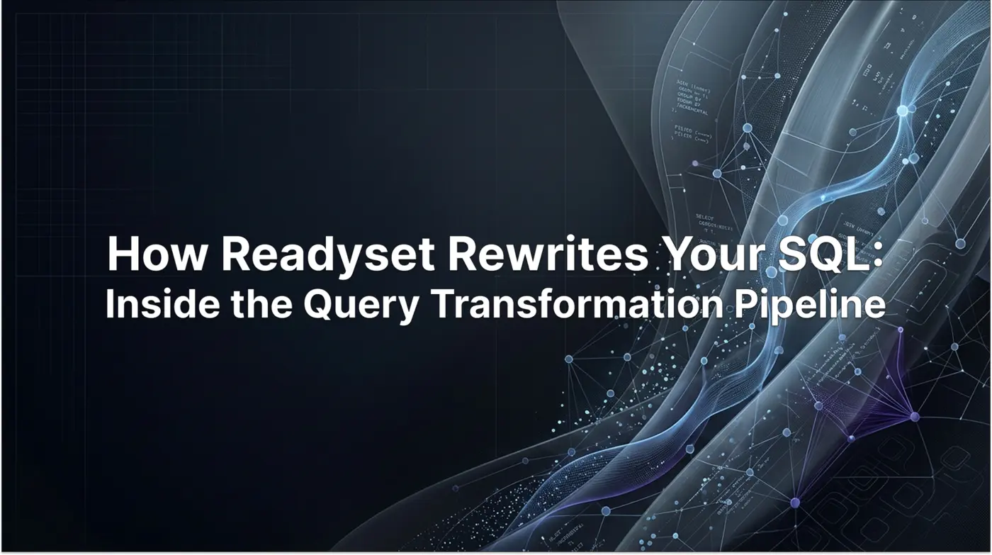 the query transformation pipeline
