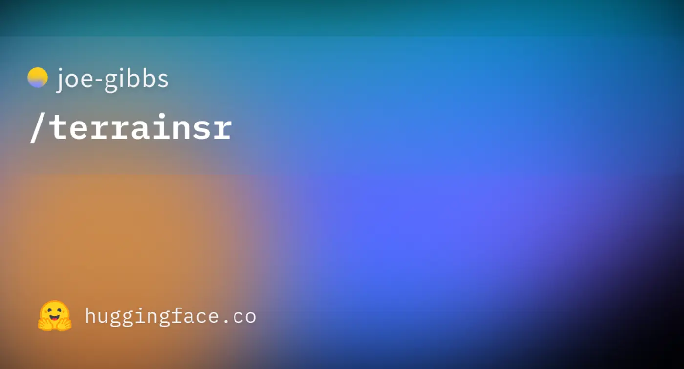 show hn terrainsr fast realistic heightmap upscaling model