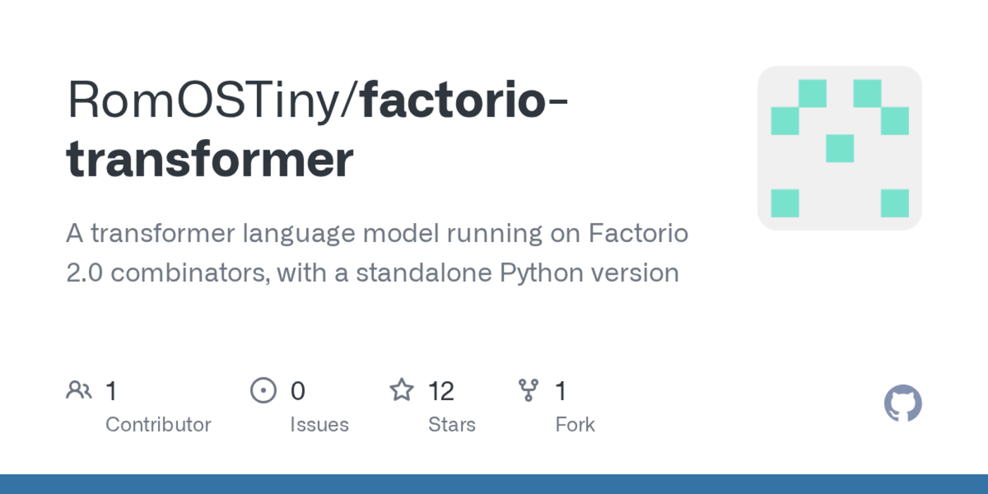 llm running in factorio