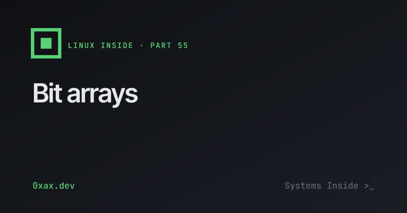 bitmaps in the linux kernel