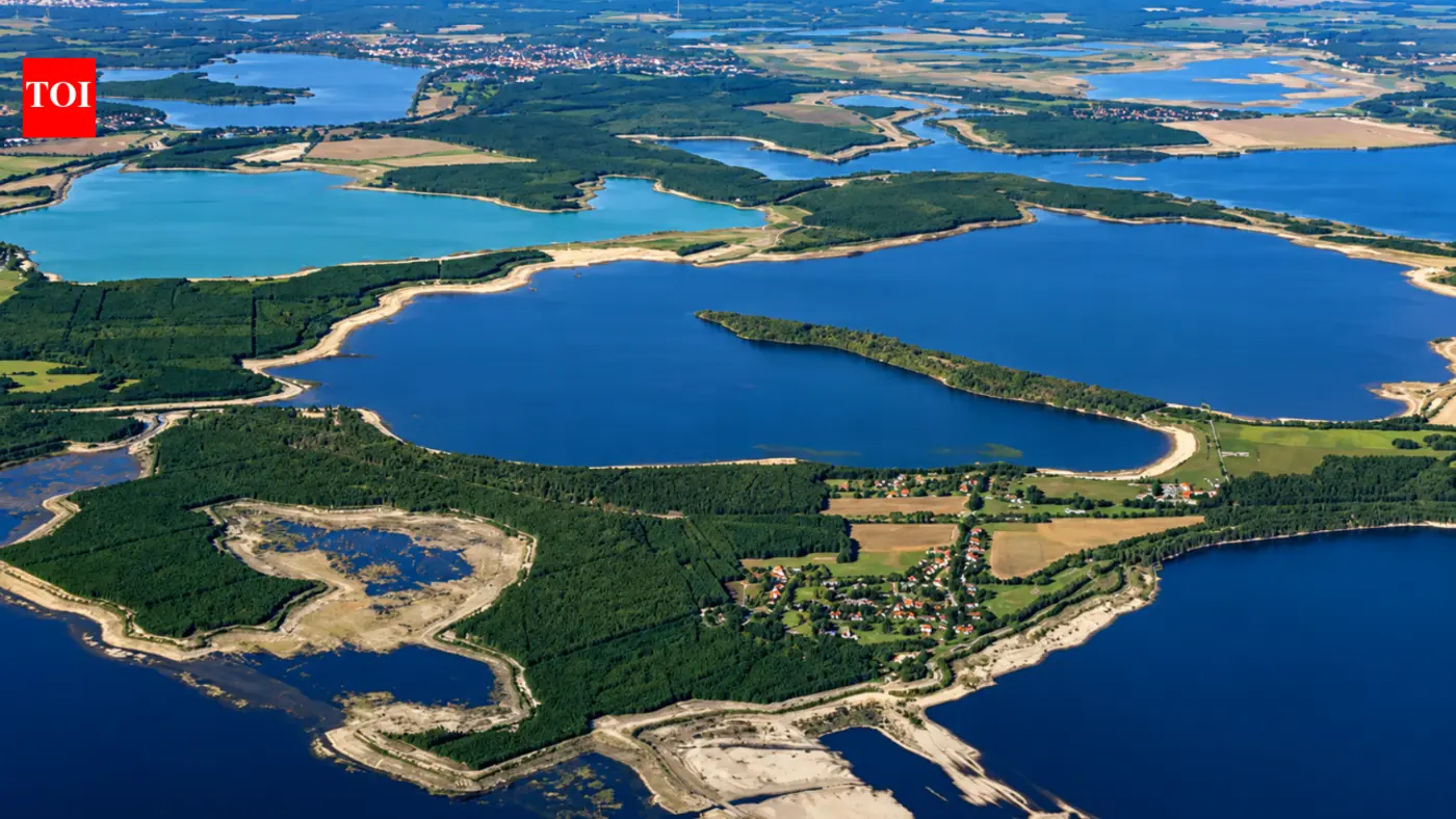 germany transforms former coal mines into europex27s largest lake landscape