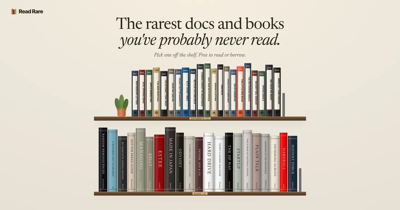 show hn the rarest tech books and docs youx27ve probably never read