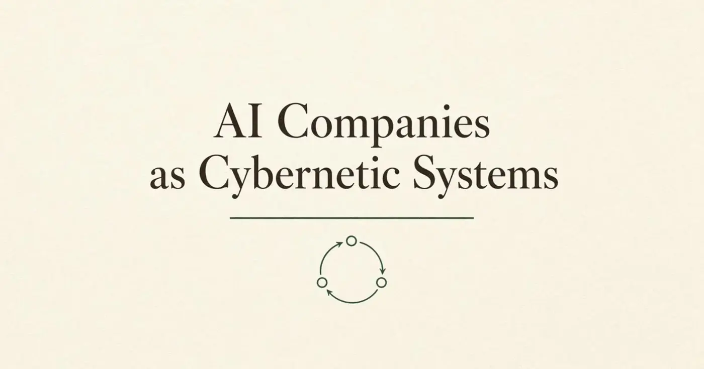 ai companies as cybernetic systems