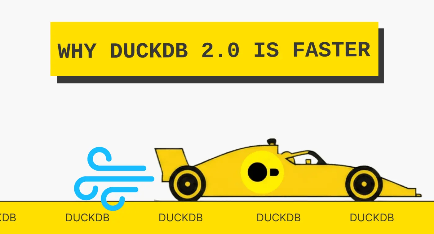 why duckdb 20 is faster