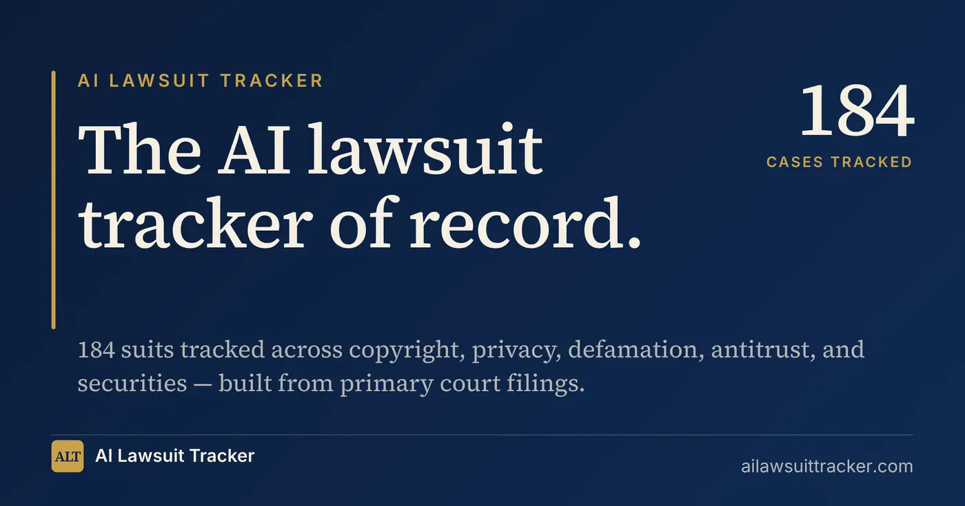 every lawsuit against an ai company