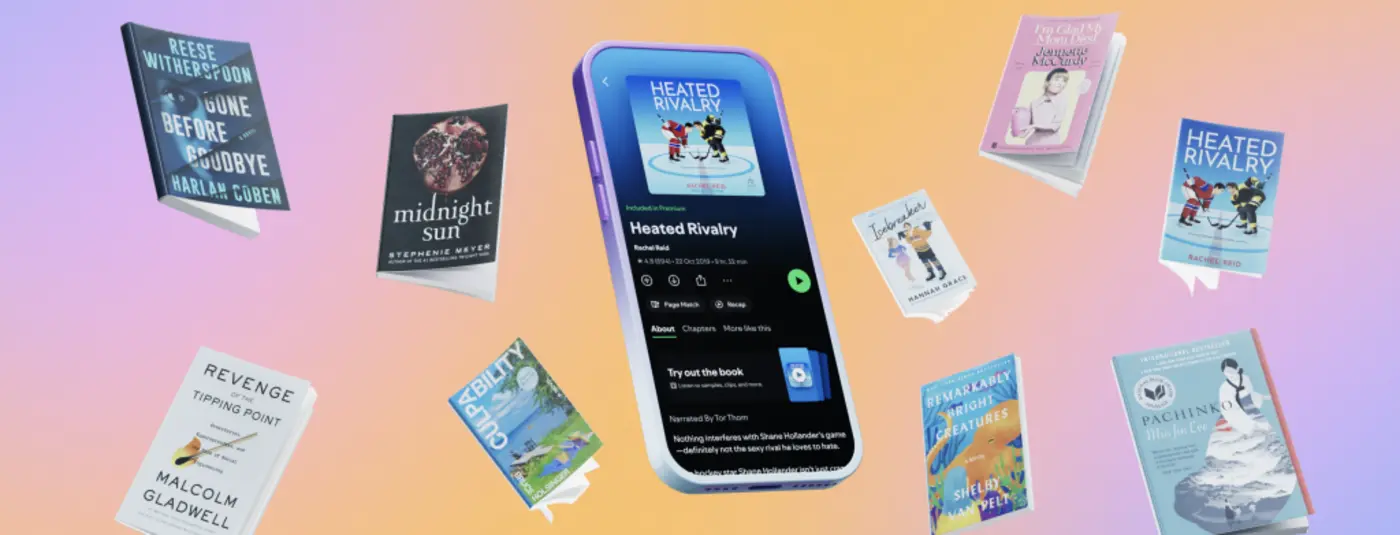 spotify partners with bookshoporg for physical book sales