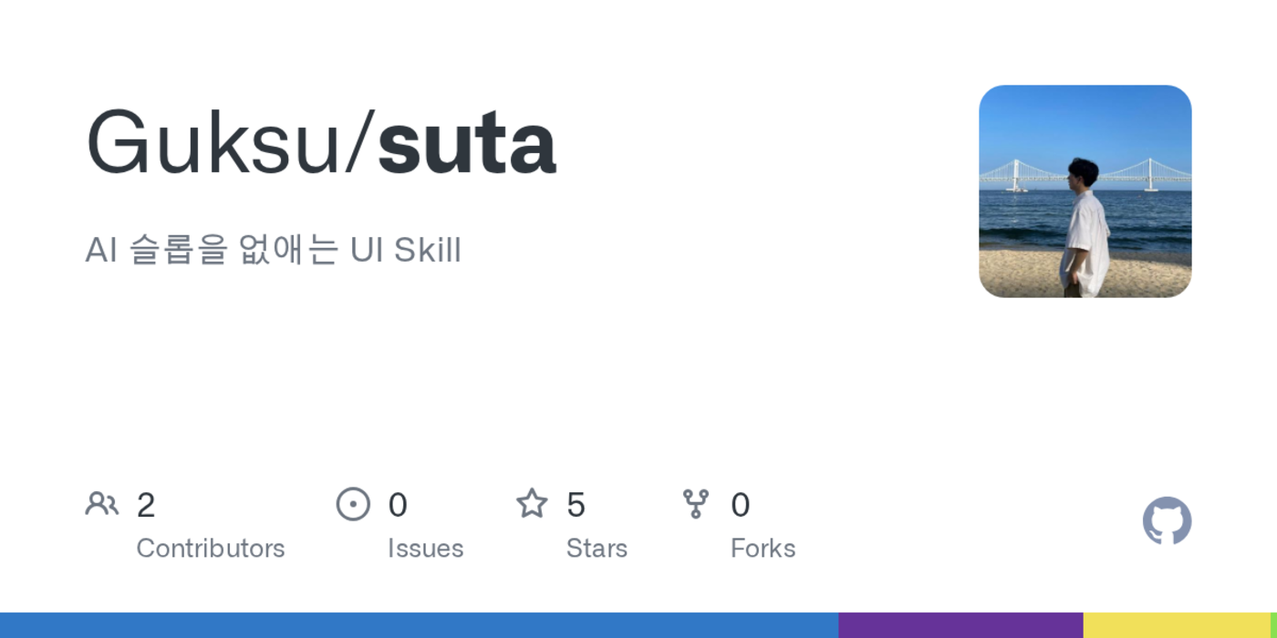 show hn suta a skill to reduce ai slop in generated uis