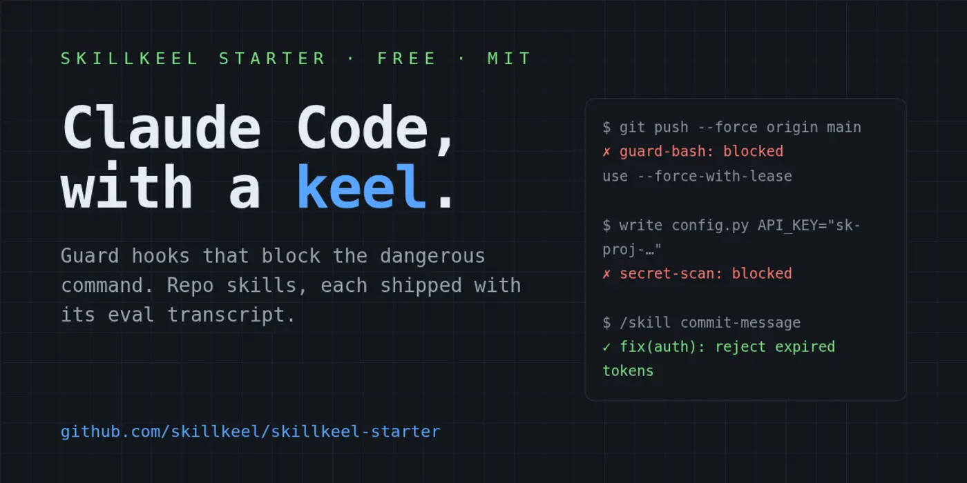 show hn guard hooks for claude code tested against a public corpus