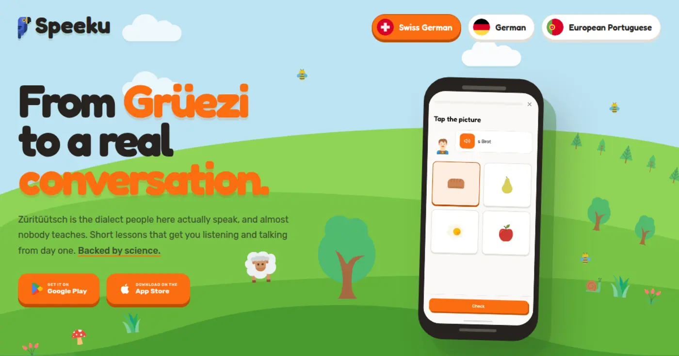 show hn speeku a duolingo for european portuguese
