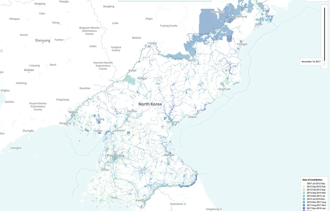 cartographers of north korea
