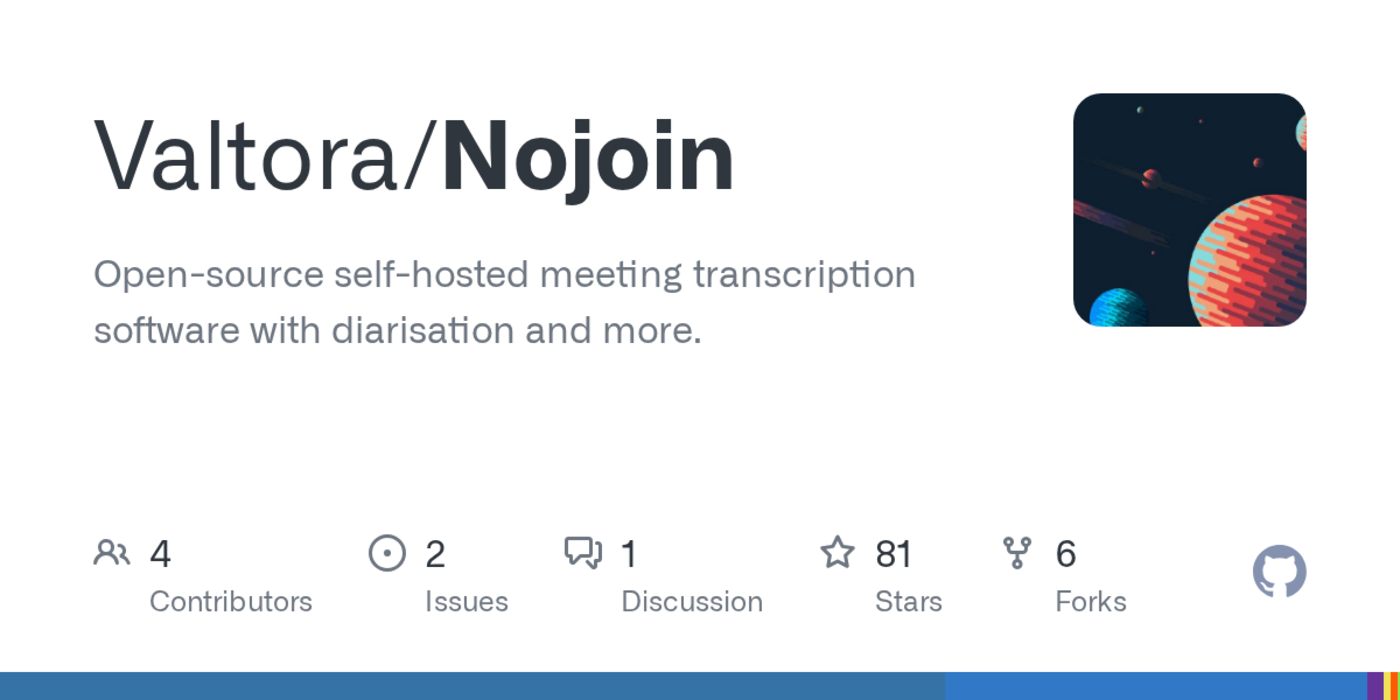 nojoin opensource meeting assistant