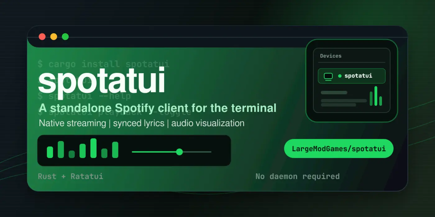 show hn spotatui a spotify tuigui without web api rate limits