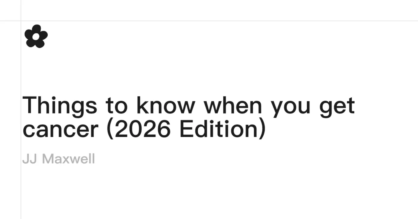 things to know when you get cancer 2026 edition