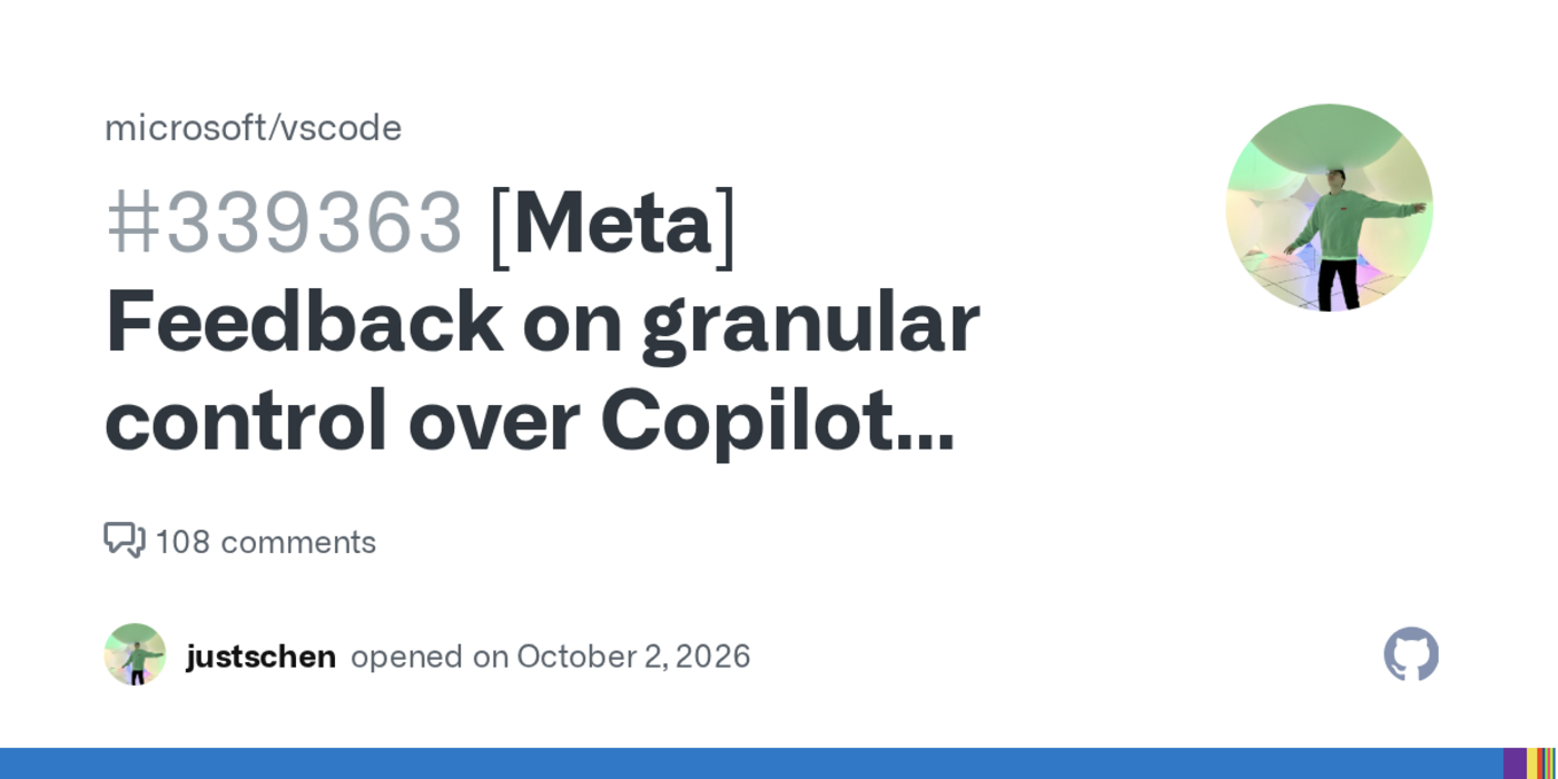 vscode granular control over copilot changes