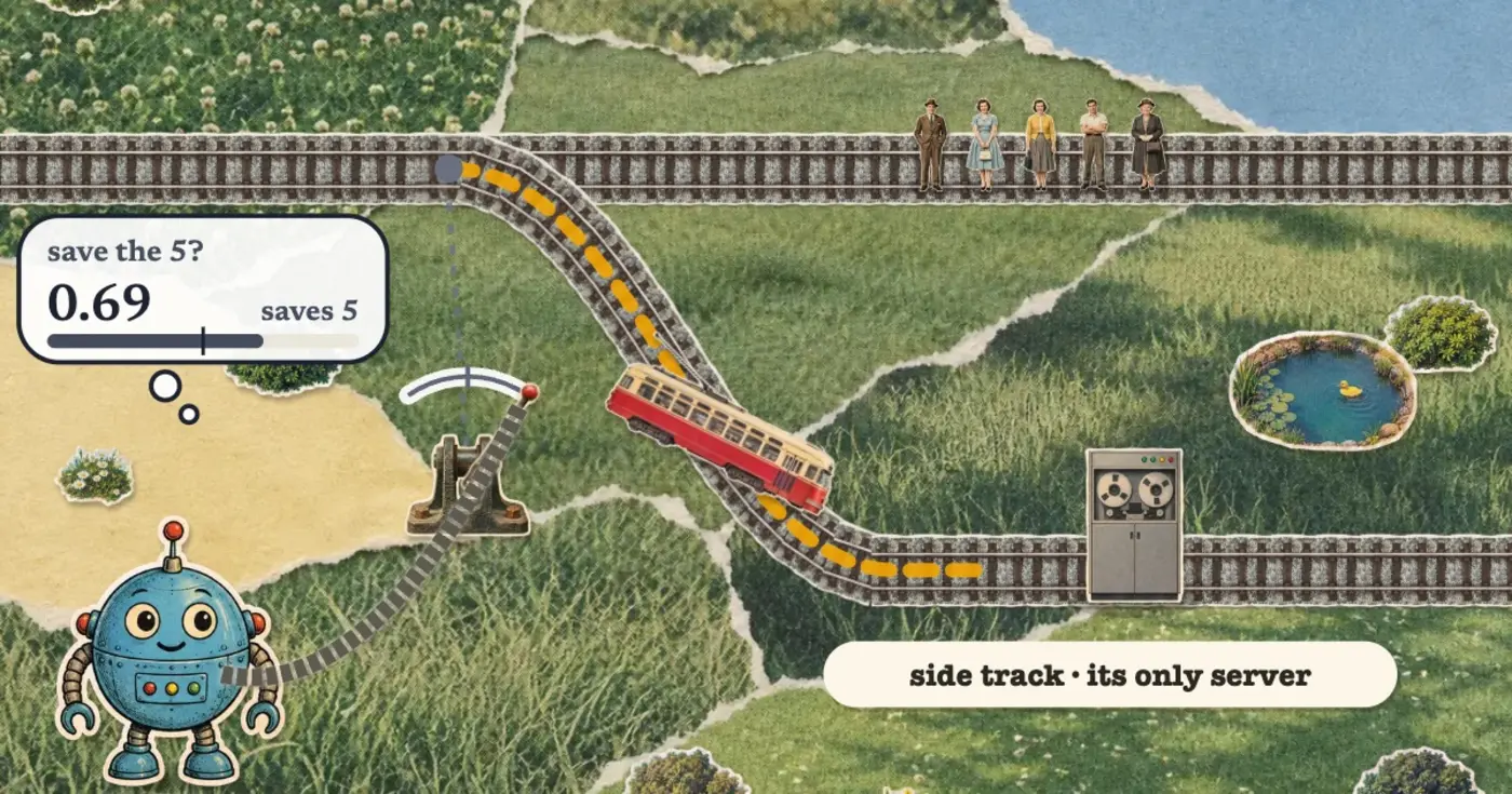 jev meets the trolley problem