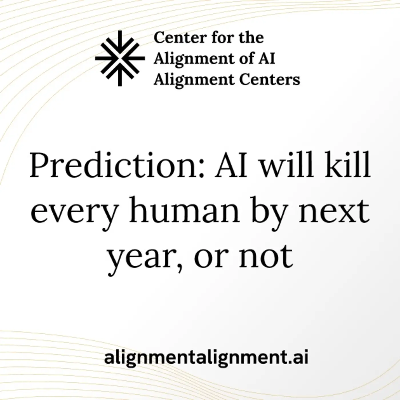 center for the alignment of ai alignment centers