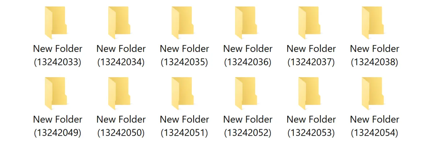 the folders programming language