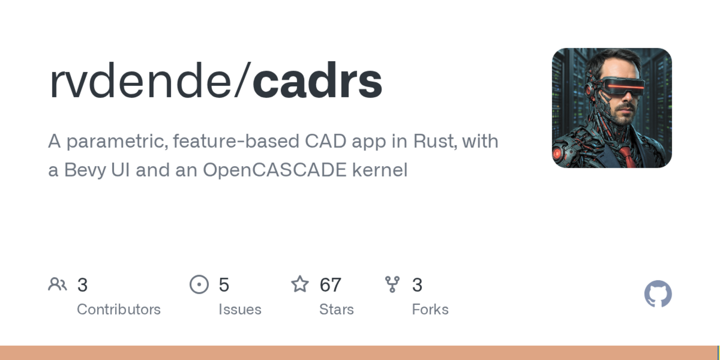 show hn cadrs onshape rust clone