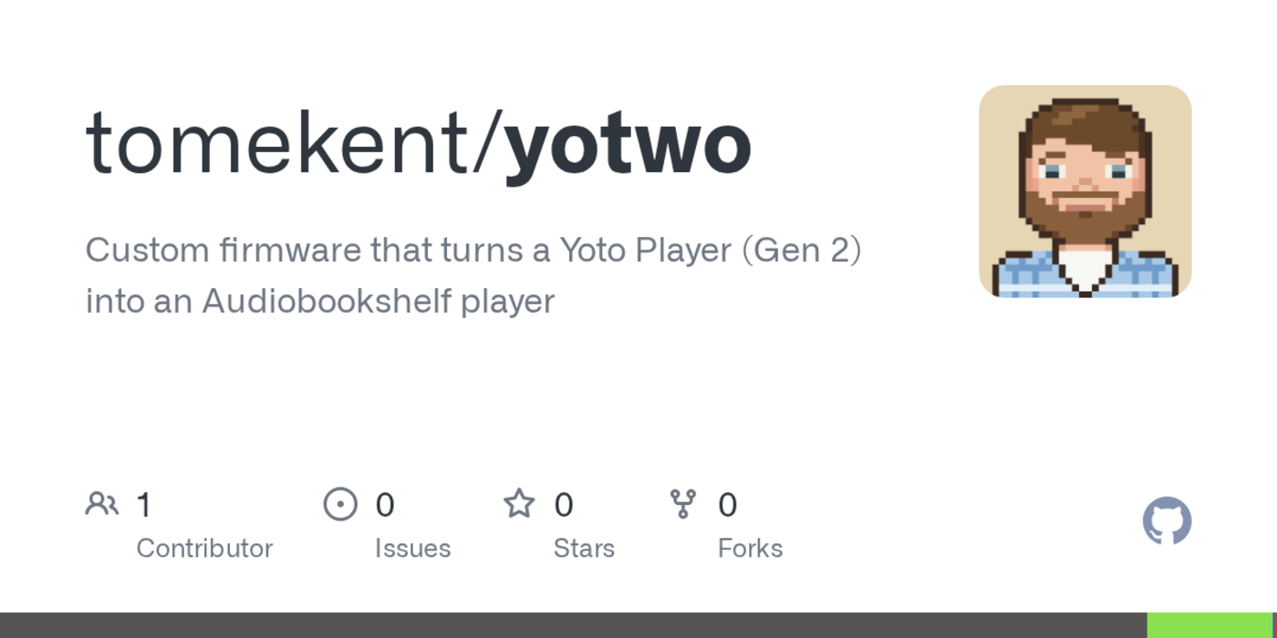 show hn i turned my kidsx27 old yoto player into an audiobookshelf player