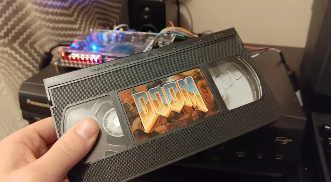 what if video games came on vhs one modder is finding out