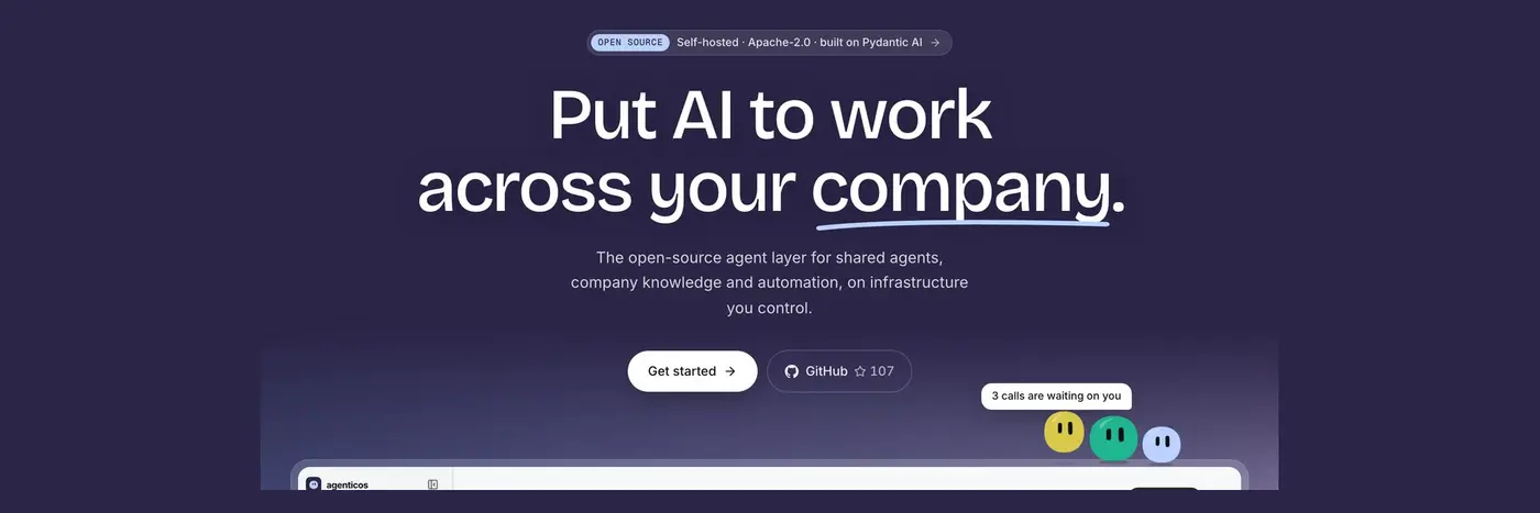 show hn put ai to work across your company