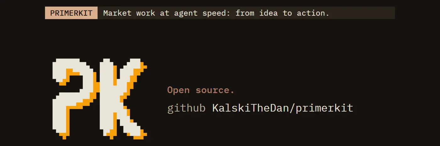 show hn primerkit financial market work at agent speed