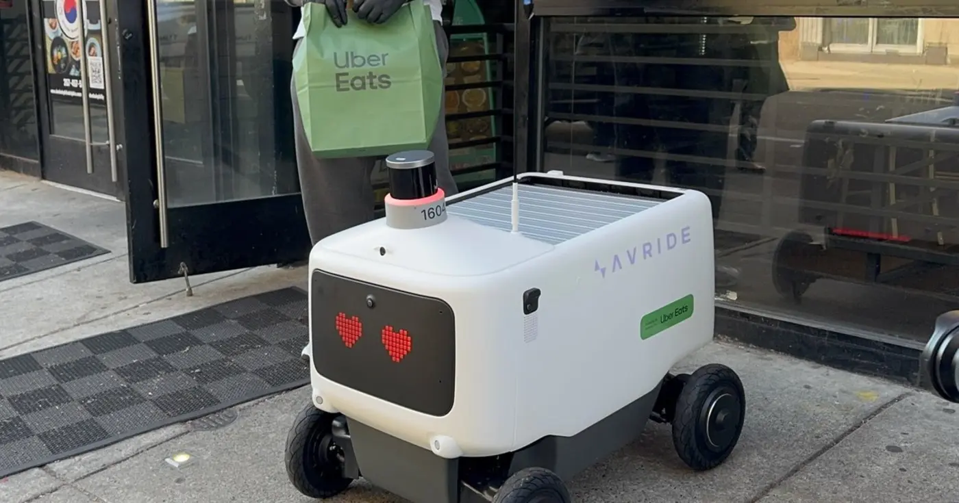 retired penn professor arrested for blocking uber eats robot
