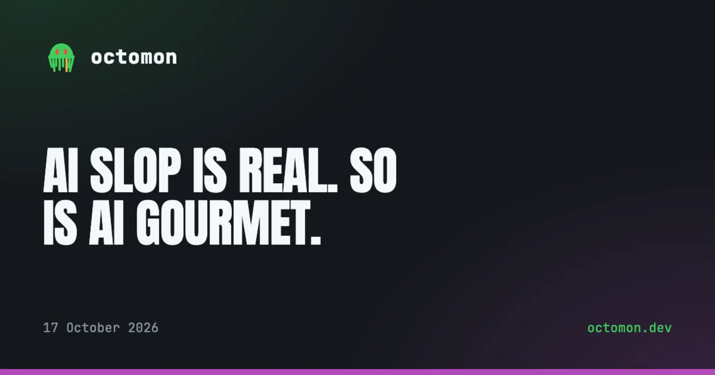 ai slop nay ai gourmet