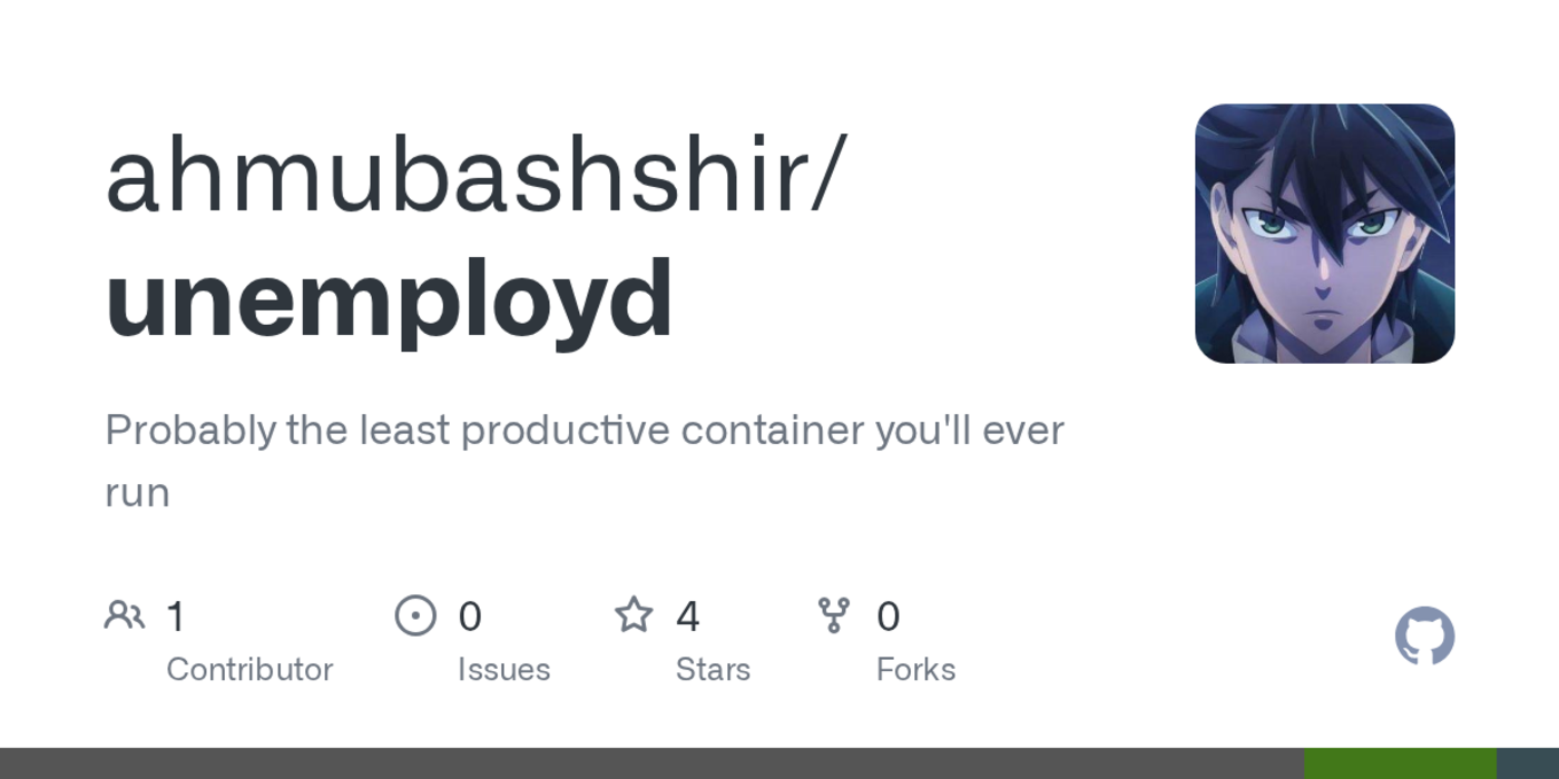 probably the least productive container youx27ll ever run