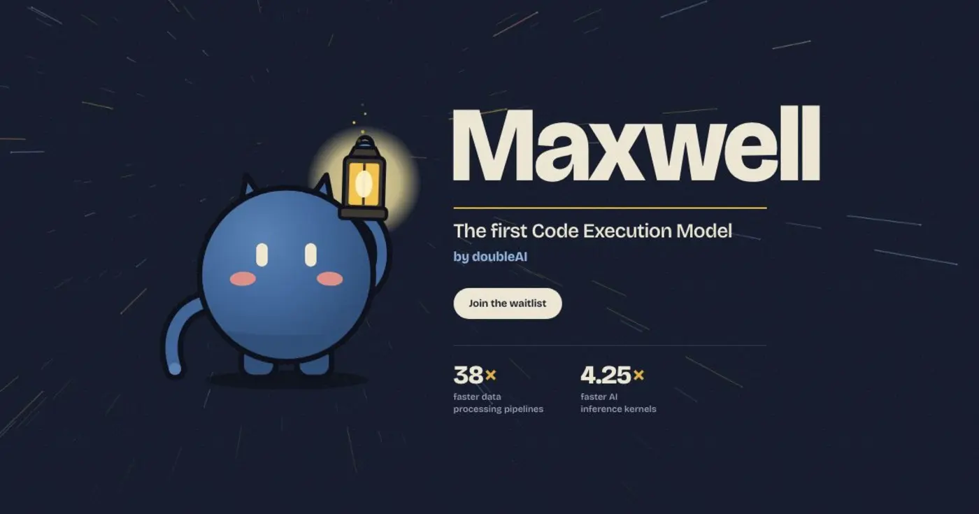 maxwell a new kind of model that sits between code and hardware