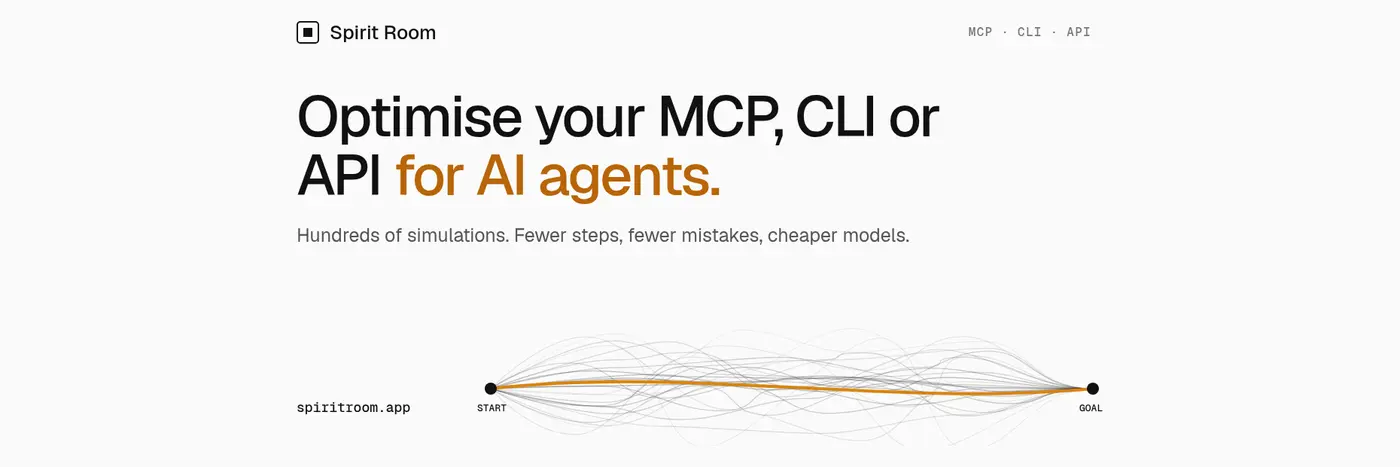 spirit room test whether agents can find and use your mcp tools