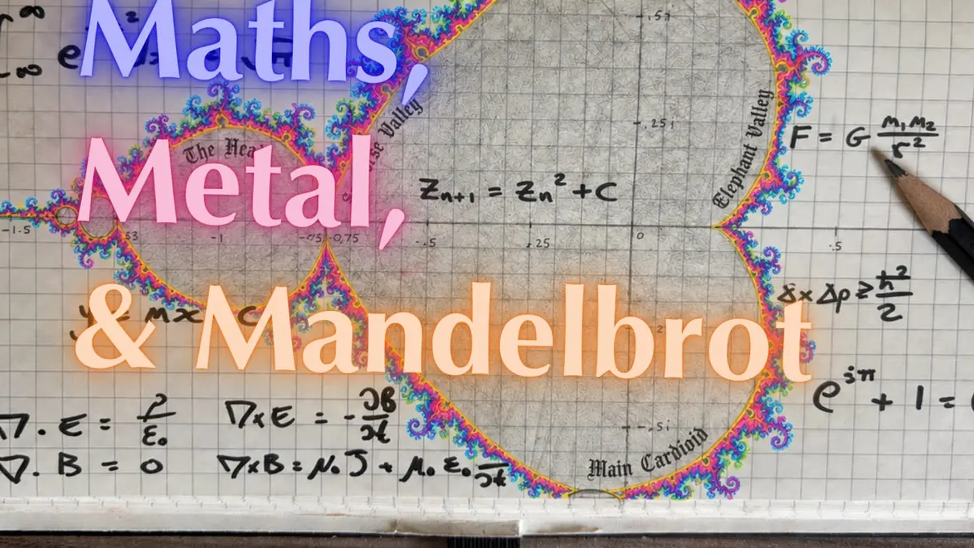 maths metal and mandelbrot