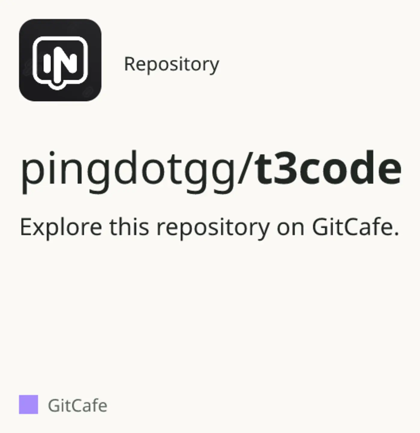 t3 code now synced between github and gitcafe