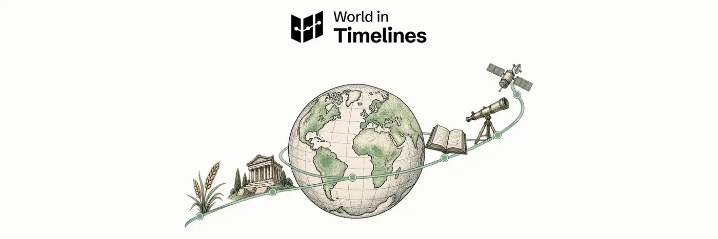 a noncommercial collection of easytoread history timelines