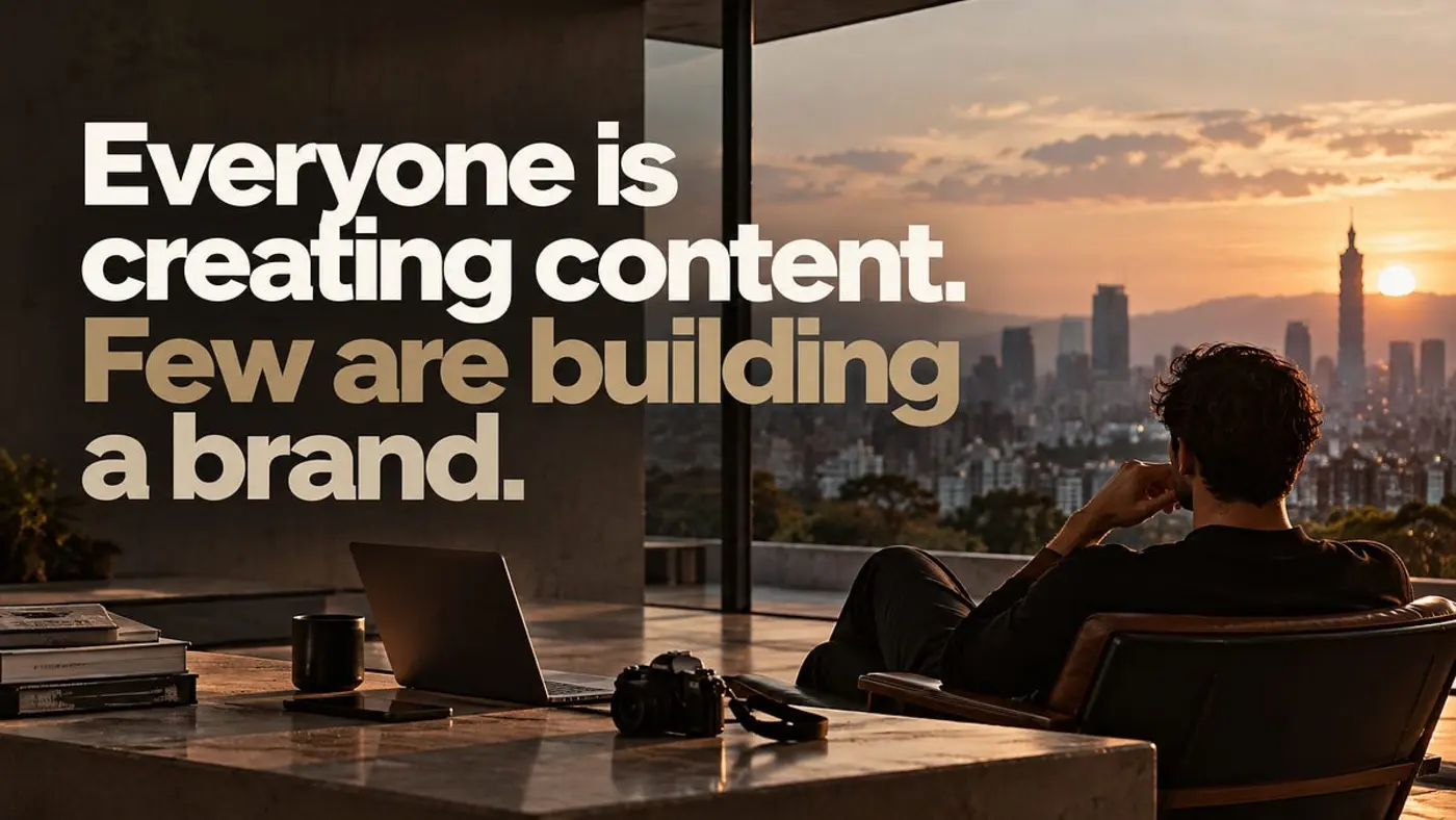 everyone is creating content few are building a brand by matias mobilia