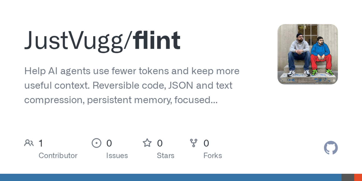 show hn flint compact context memory and versioned edits for coding agents