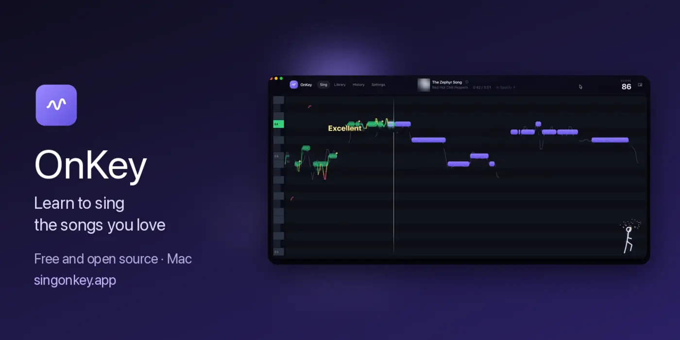 show hn onkey ix27m a bad singer so i built an app to show where ix27m offkey