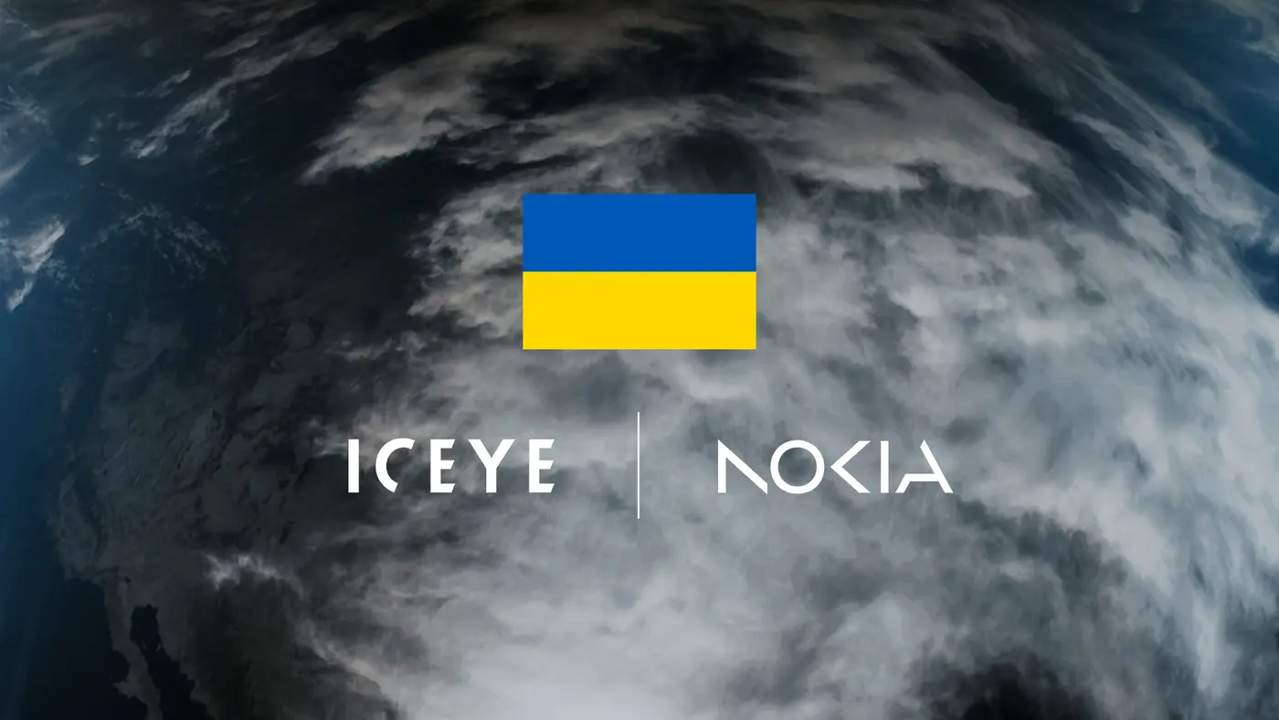 iceye and nokia partner with ukraine to develop satcom capability
