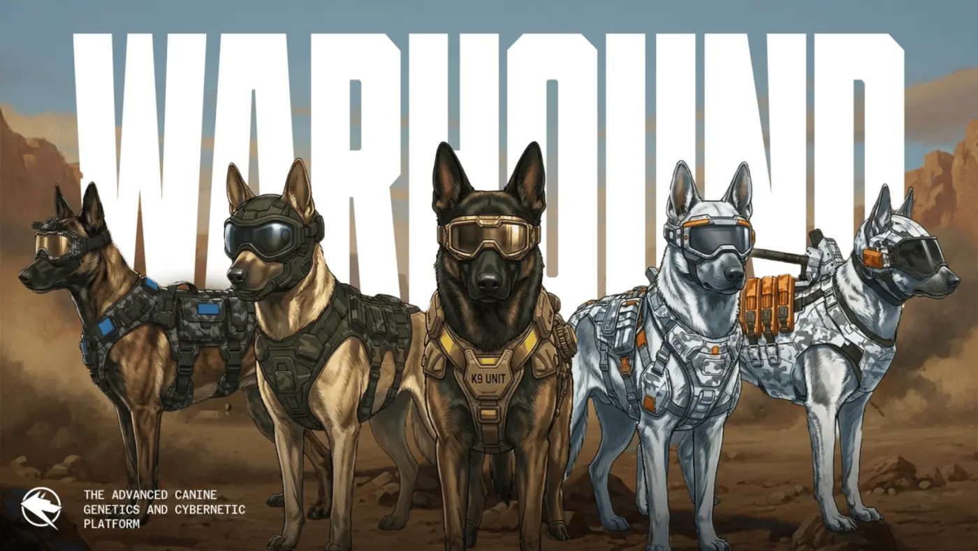 warhound raises 200m to engineer war dogs and arm them with anduril gear