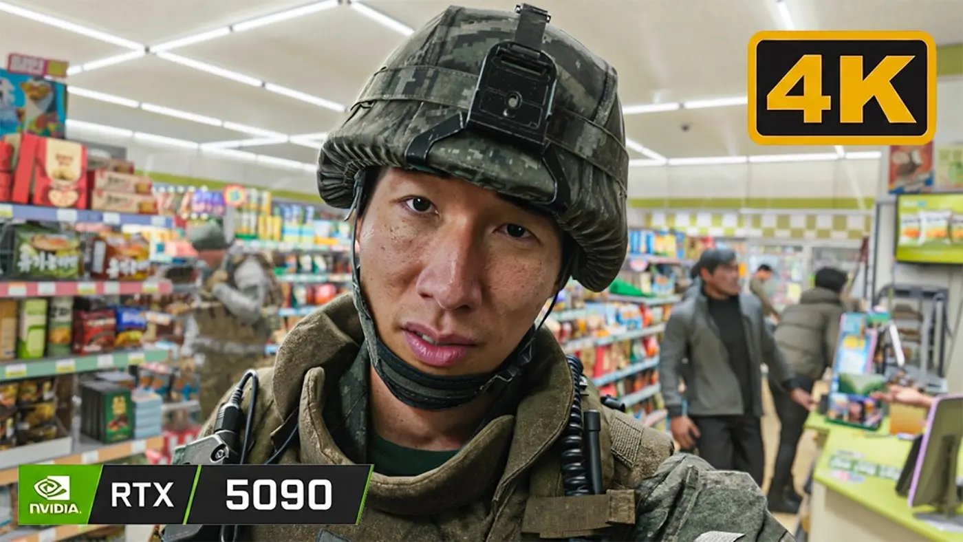 call of duty modern warfare 4 dlss 5 neural rendering in 4k rtx 5090 video