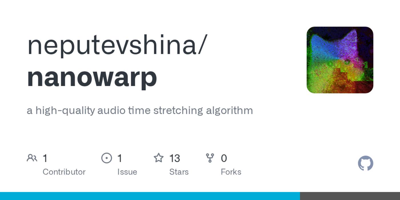show hn i made a professional audio timestretcher in go
