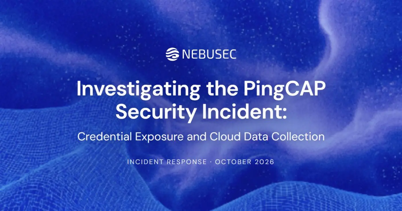 investigating the pingcap security incident